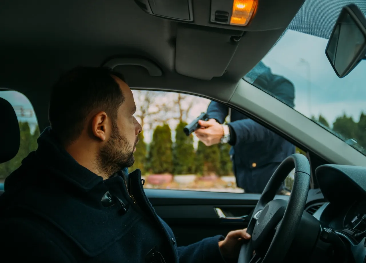 Räuberischer Angriff auf Kraftfahrer
